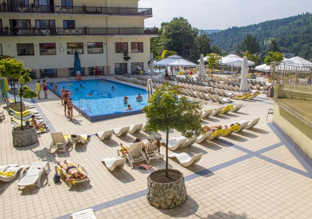 Hotel Golebiewski วีสวา ภายนอก รูปภาพ